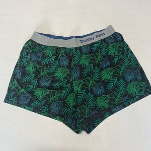 Tommy John Cool Cotton Boxer Shorts W Pockets Jungle Print Sz M